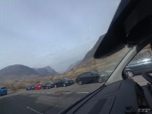scottish highlands layby