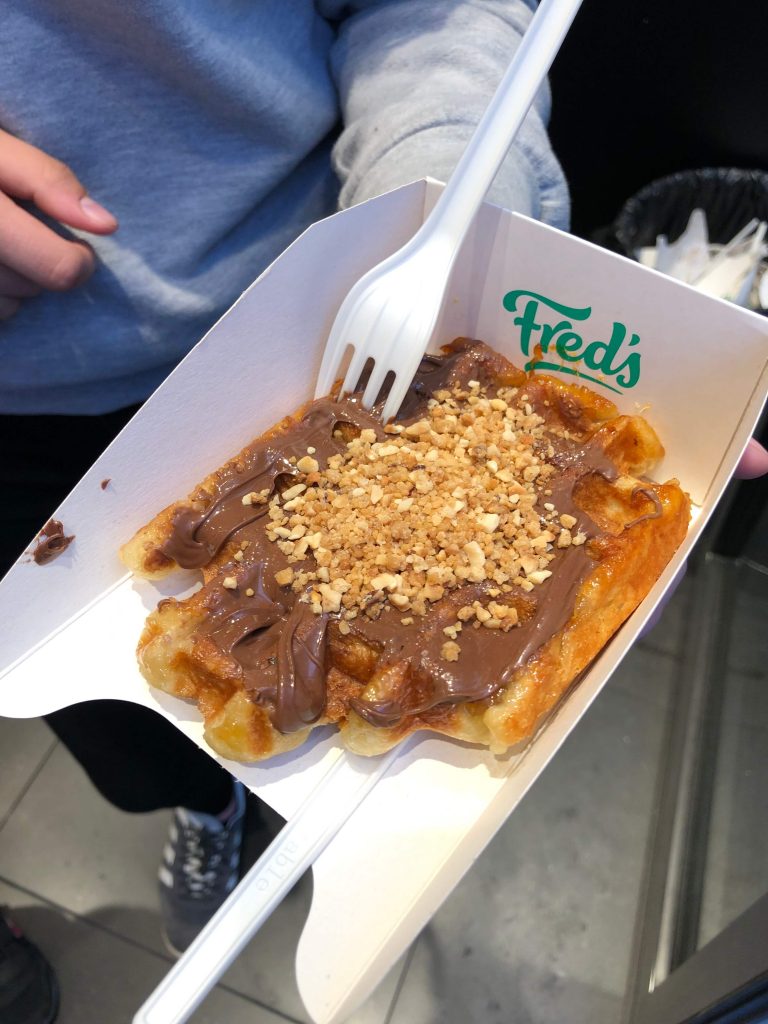 Belgian Waffle From Freds in Bruges