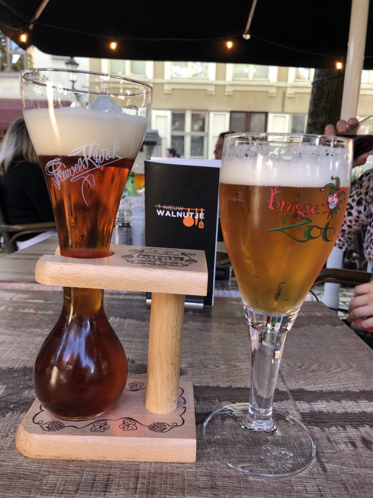 Beer in Bruges, Belgium