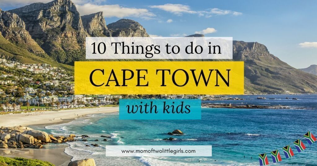 blog cover image for 10 things to do in cape town with kids