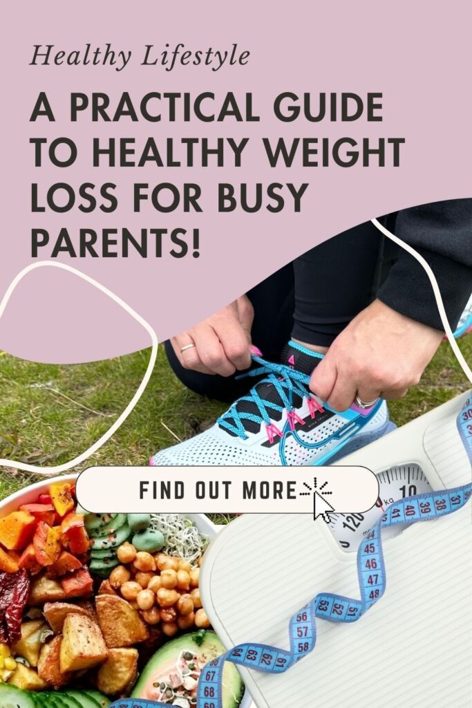 pinnable image for a guide to healthy weight loss
