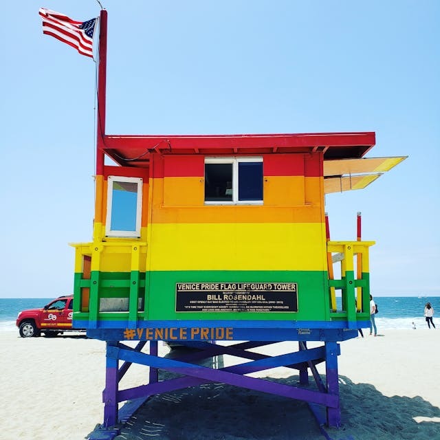 Venice beach hut
