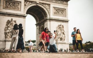 photography of family during daytime